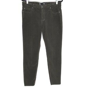 KUT FROM THE KLOTH Women's Jeans Diana Skinny 10 Corduroy Pants Green KP488MR9NU